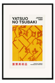 Gerahmter Kunstdruck Yatsuo No Tsubaki Gelb III