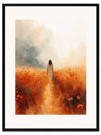 Gerahmter Kunstdruck Der barmherzige Erlöser - DejaReve