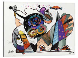 Magnettafel Die imaginären Freunde unserer Katze