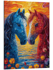 Magnettafel Wilde Herzen gezähmt