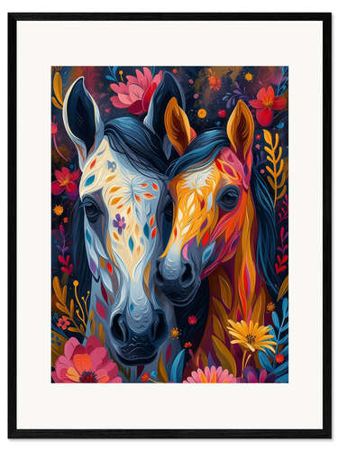 Framed art print Run Free, Little One