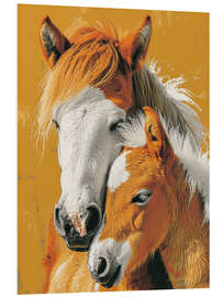 Tableau en PVC Bonding Over Hay