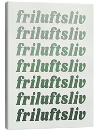 Canvas print Friluftsliv