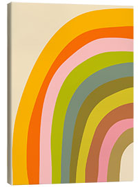 Canvas print Colourful Abstract Rainbow