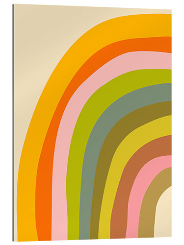 Gallery print Colourful Abstract Rainbow