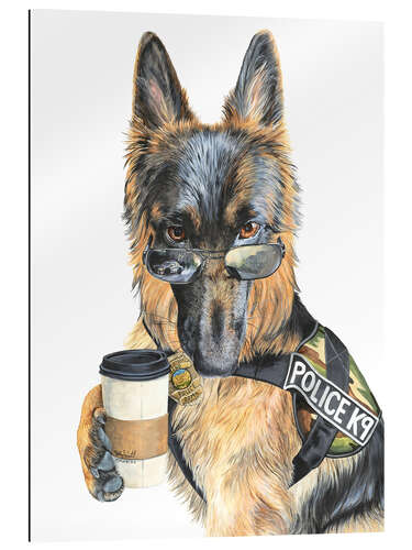 Gallery print K9 Police Coffee