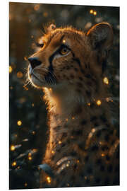 Foam board print Cheetah Sparks