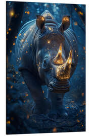 Magnettafel Nashorn-Funken