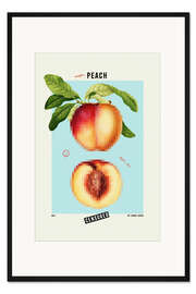 Gerahmter Kunstdruck Naughty Peach