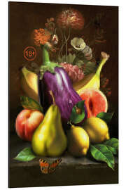 Magnettafel Naughty Fruits