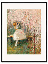 Innrammet kunsttrykk Under the pink tree