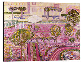 Quadro em alumínio The Pink Garden, 1907