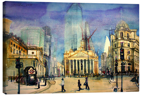 Quadro em tela London Bank Junction