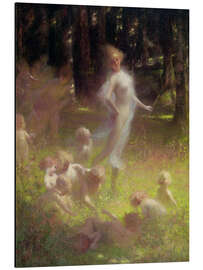 Magnettafel Feen und Kobolde im Unterholz