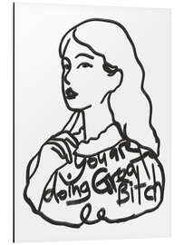 Magnettafel You Are Doing Great, Bitch