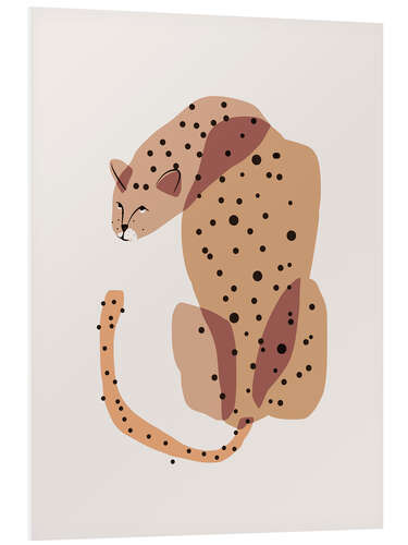 PVC-taulu Abstract Leopard