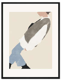 Gerahmter Kunstdruck Gravity