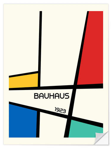 Wall sticker Bauhaus Geometric Design, 1923