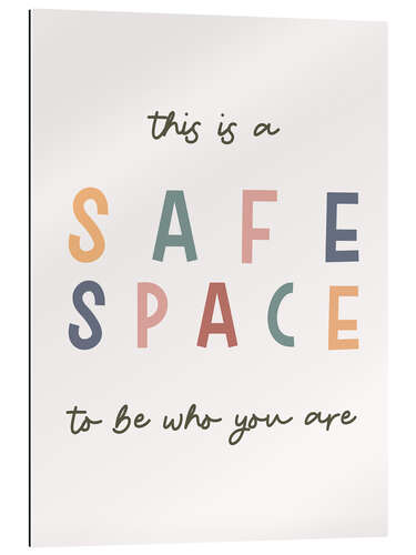 Quadro em plexi-alumínio Safe Space