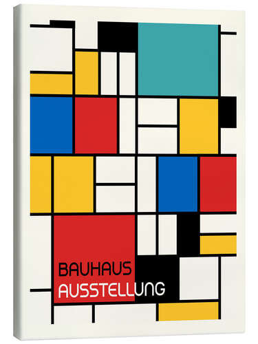 Canvastavla Bauhaus Geometric Design, Exhibition