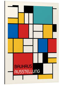 Magnettafel Bauhaus Geometrisches Design, Ausstellung