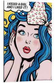 Magnettafel I Kissed a Girl