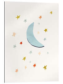 Gallery print Moon &amp; Stars