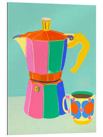 Gallery print Colourful breakfast coffee