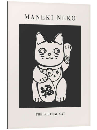 Cuadro de aluminio Manekineko, The Fortune Cat