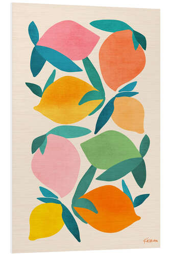 Foam board print Wild Mango