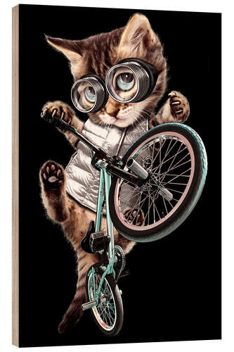 Puutaulu BMX Cat