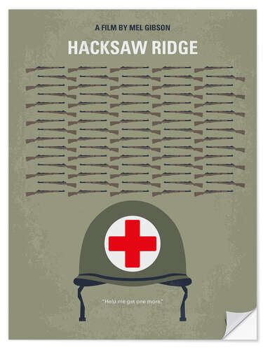 Självhäftande poster Hacksaw Ridge