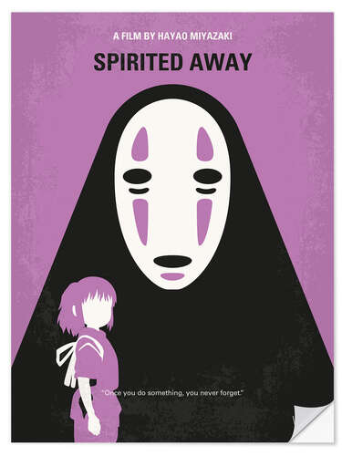 Sticker mural Spirited Away