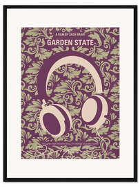 Gerahmter Kunstdruck Garden State