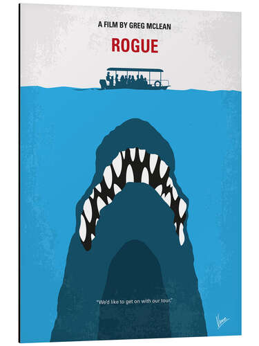 Aluminium print Rogue