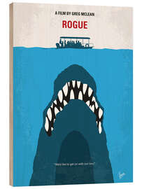 Wood print Rogue