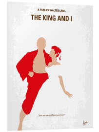 Foam board print The King and I