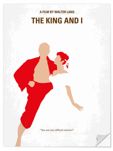 Wall sticker The King and I