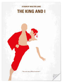 Självhäftande poster The King and I