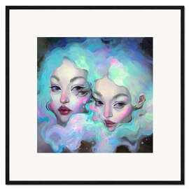 Framed art print Ethereal Echoes