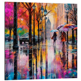 Magnettafel Spaziergang durch New York