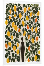 Magnettafel Im Zitrusgarten