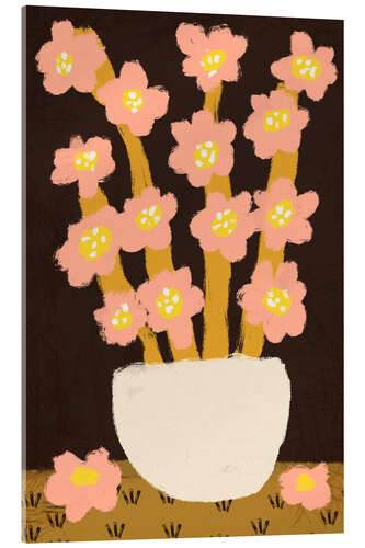 Akryylilasitaulu Pastel Flower Impression IV