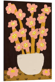 Magnettafel Pastel Flower Impression IV