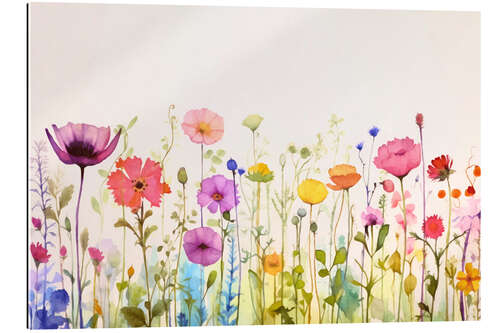 Gallery print Summer Meadow Watercolour