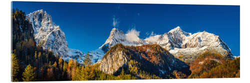 Akrylbilde Spitzmauer and Großer Priel, Austria