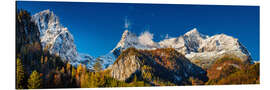 Alubild Spitzmauer und Großer Priel, Österreich