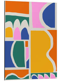 Magnettafel Geometric Cut-Out Shapes