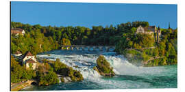 Aluminium print Rhine Waterfalls at Schaffhausen I