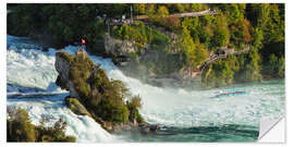 Selvklebende plakat Rhein Waterfalls at Schaffhausen III